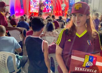 En Venezuela hay pasión futbolera