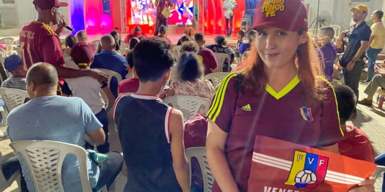 En Venezuela hay pasión futbolera