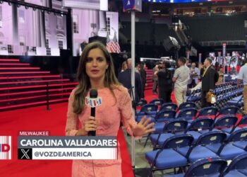 Un tour por el escenario donde Trump dará su discurso en la Convención Nacional Republicana
