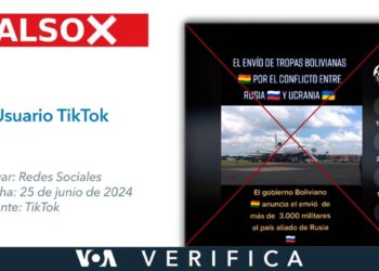 No, Bolivia no anunció que enviará 3.000 soldados a Rusia