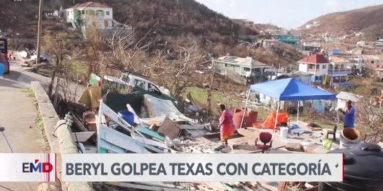 Alerta de tornados en 3 estados de EEUU tras paso de Beryl