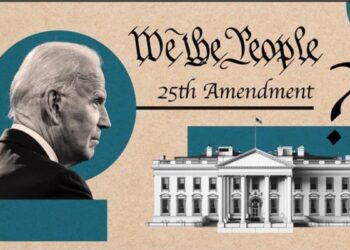 ¿Se puede usar la 25ª enmienda para reemplazar a Biden?