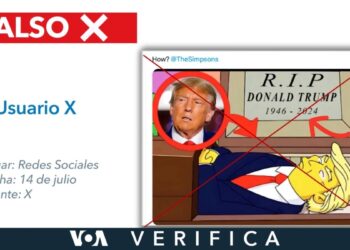 ¿Los Simpson predijeron el atentado y muerte del expresidente Donald Trump? Falso