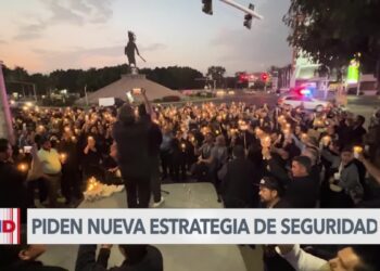 Empresarios protestan escalada de violencia en Tijuana