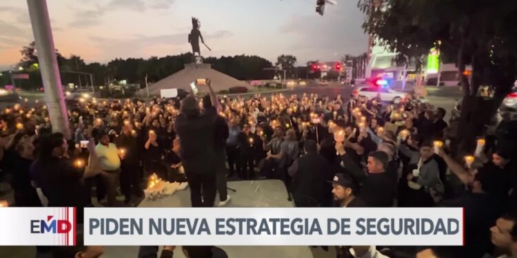 Empresarios protestan escalada de violencia en Tijuana