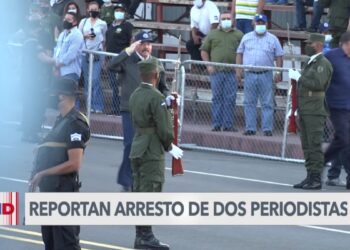 Reportan la detención de dos periodistas en Nicaragua 