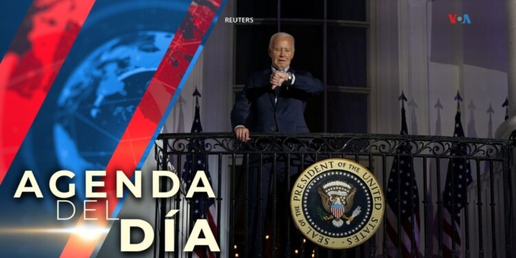 El presidente Joe Biden dijo que continuará en la carrera electoral por la presidencia de EEUU