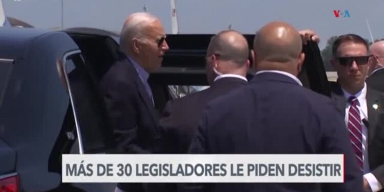Biden reitera que seguirá buscando su reelección