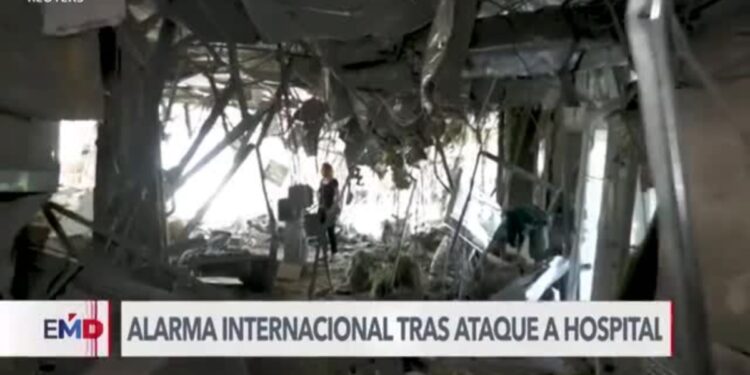 Alarma internacional tras ataque a hospital en Ucrania
