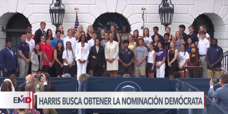 Kamala Harris suma apoyos para alcanzar la nominación del Partido Demócrata