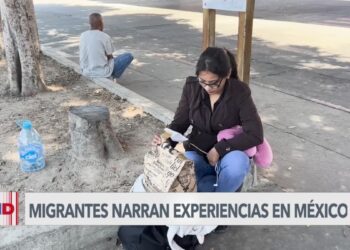 Extranjeros narran dificultades para llegar a frontera norte de México