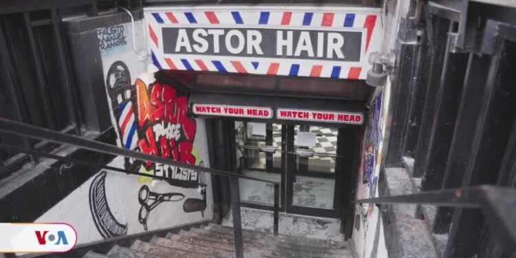 Una peluquería de lujo para la clase trabajadora de Nueva York