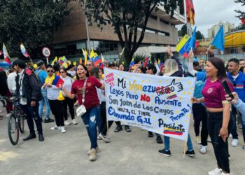 Venezolanos en Colombia esperan las elecciones presidenciales entre “esperanza” e «incertidumbre”
