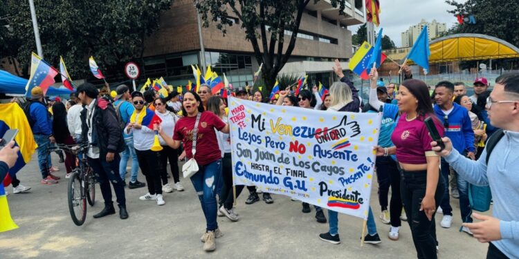 Venezolanos en Colombia esperan las elecciones presidenciales entre “esperanza” e «incertidumbre”