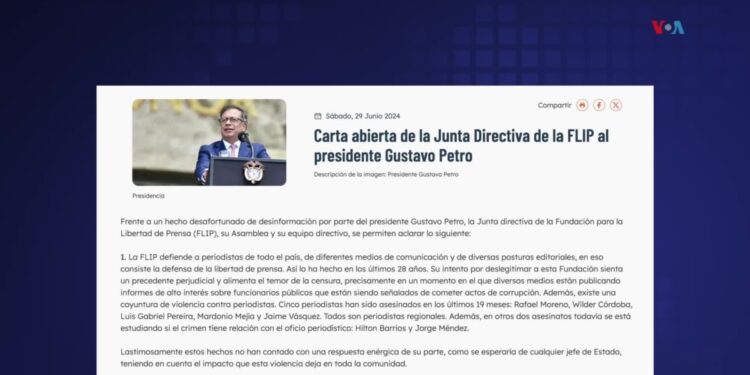 Un nuevo choque entre Petro y los medios vuelve a promover la “estigmatización” a la prensa