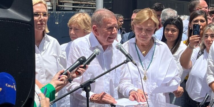 Edmundo González Urrutia confía en que la Fuerza Armada venezolana “hará respetar la decisión del pueblo”