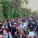 Cientos de migrantes buscan llegar a la frontera sur de EEUU antes de las elecciones