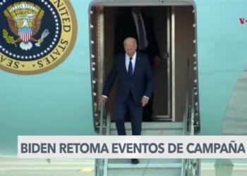 Biden reanuda eventos de campaña en Las Vegas