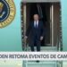 Biden reanuda eventos de campaña en Las Vegas