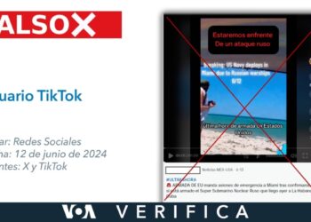 Este clip no muestra un despliegue militar estadounidense ni fue grabado en junio de 2024