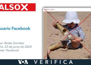 Esta imagen no refleja la “realidad ucraniana”: fue tomada en 2015