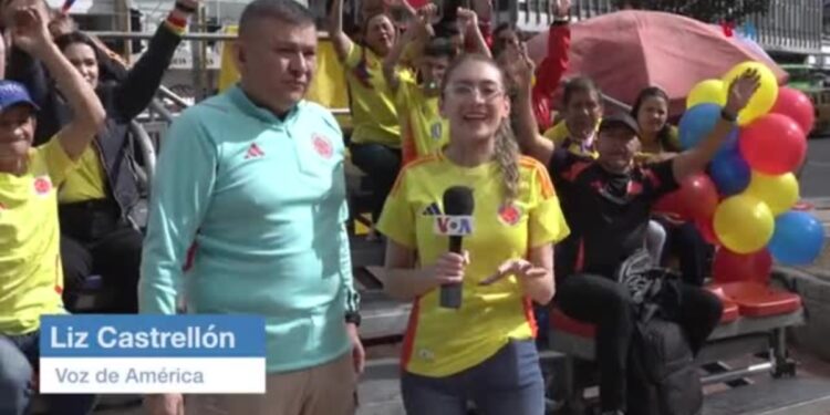 Optimismo y pasión en las calles de Bogotá por el partido contra Uruguay