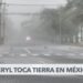 Beryl toca tierra en México