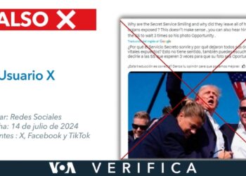 No, agentes del Servicio Secreto de EEUU no sonríen tras proteger al expresidente Donald Trump en Pensilvania