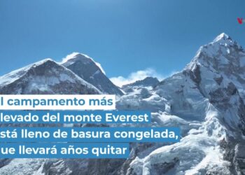 Toneladas de basura congelada se acumulan en campamento más elevado del monte Everest