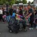 En Fotos | Nueva caravana de migrantes avanza por el sur de México
 con destino a EEUU