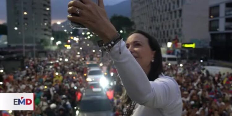 Cierra campaña por la presidencia de Venezuela con actos en Caracas