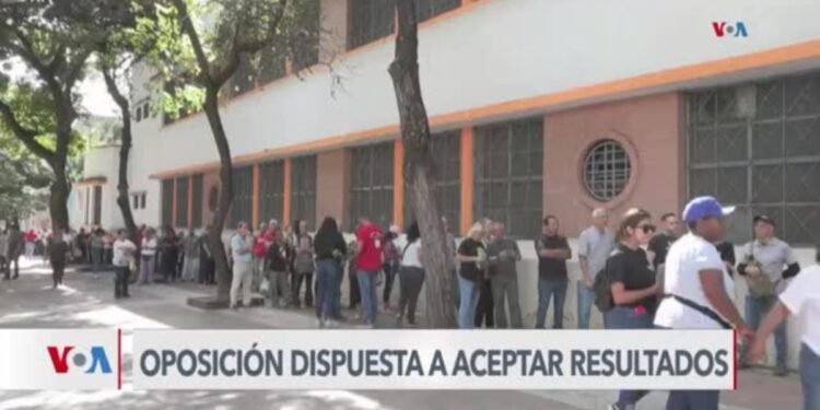Posibilidad de fraude electoral no desanima a la oposición en Venezuela