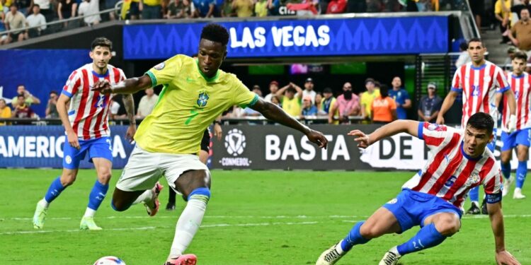 Vinicius pide disculpas tras ver «desde afuera» eliminación de Brasil en Copa América por amarillas