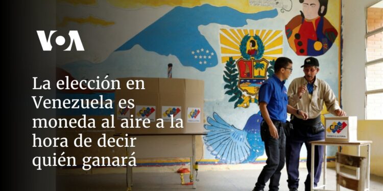 La elección en Venezuela es moneda al aire a la hora de decir quién ganará