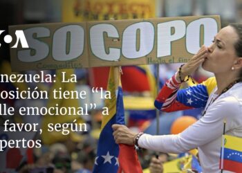 La oposición tiene “la calle emocional” a su favor, según expertos