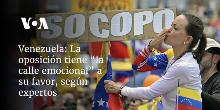 La oposición tiene “la calle emocional” a su favor, según expertos