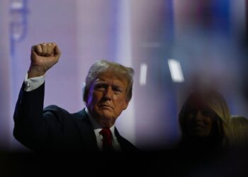 Donald Trump reescribió su discurso de aceptación de la nominación presidencial del Partido Republicano.