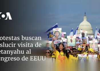Protestas buscan deslucir visita de Netanyahu al Congreso de EEUU