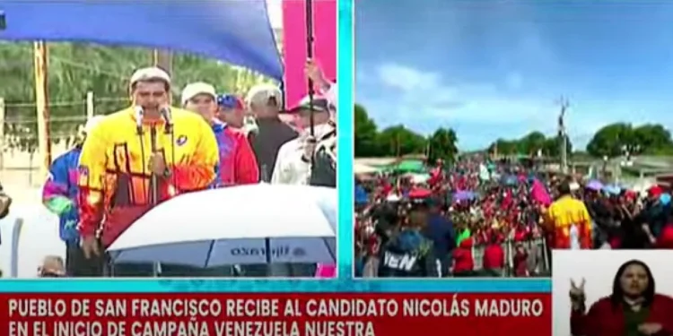 Candidato Maduro: Con el inicio de la campaña electoral se despliega la fuerza de la paz