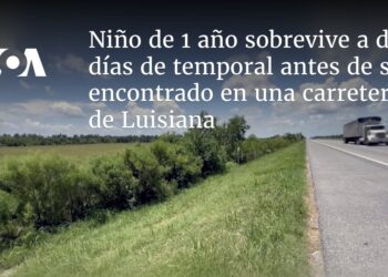 Niño de 1 año sobrevive a dos días de temporal antes de ser encontrado en una carretera de Luisiana