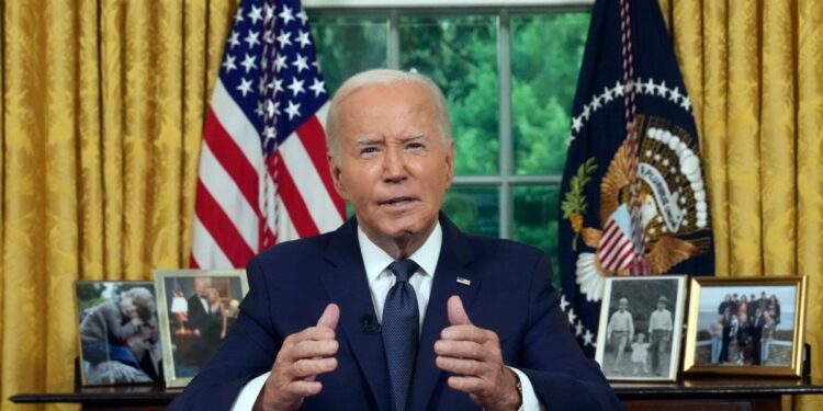 El presidente de Estados Unidos, Joe Biden, dijo el domingo que las diferencias en el país se resuelven en las urnas.