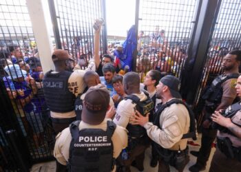 Caos y desorden en la previa de la final de la Copa América EEUU 2024.