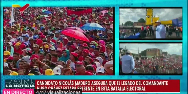 Candidato Maduro: Soy el único que puede llevar a lo grande a esta Patria