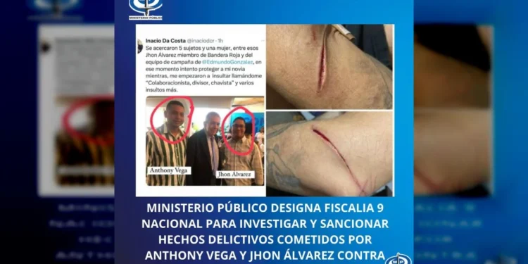 Ministerio Público designa fiscal para investigar agresión al diputado Da Costa por parte del equipo de Edmundo González