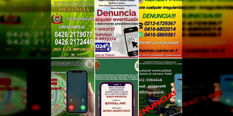 FANB habilitó números telefónicos para denunciar intentos de violencia el 28-J