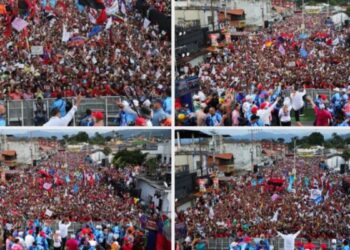 Jorge Rodríguez: Una de las más grandes movilizaciones que jamás se haya visto en Mérida