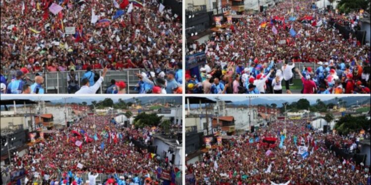 Jorge Rodríguez: Una de las más grandes movilizaciones que jamás se haya visto en Mérida