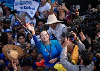 Recorridos de María Corina por Venezuela conmueven las redes sociales