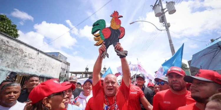 Cabello desde Tucupita: Nicolás Maduro es garantía de paz y estabilidad