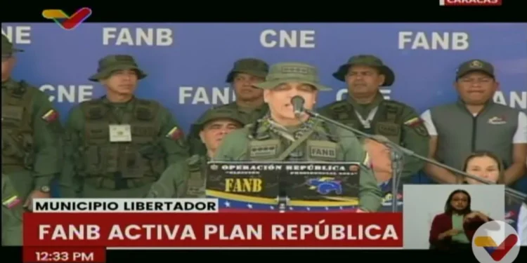 FANB garantizará el sufragio como derecho político inalienable de los venezolanos